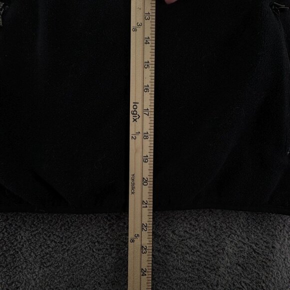 Eddie Bauer Vest Women XS Sleeveless Full Zip Outdoor Black Fleece Casual Pocket - Picture 3 of 11